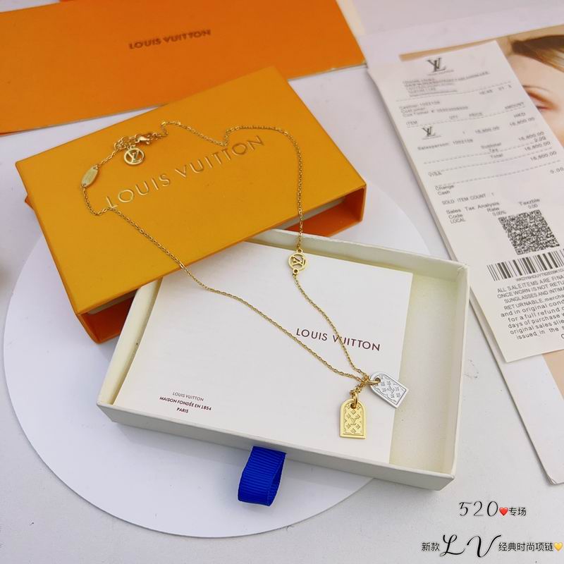 LV Necklace 03lyr520